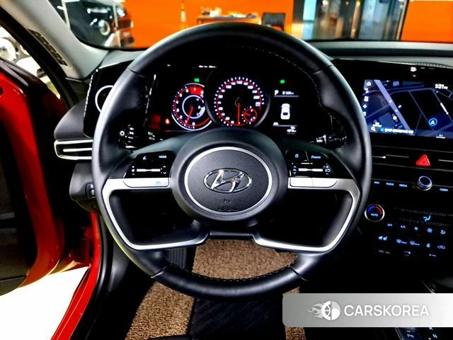 Hyundai Avante (CN7) 2021 Красный из Кореи, фото 2