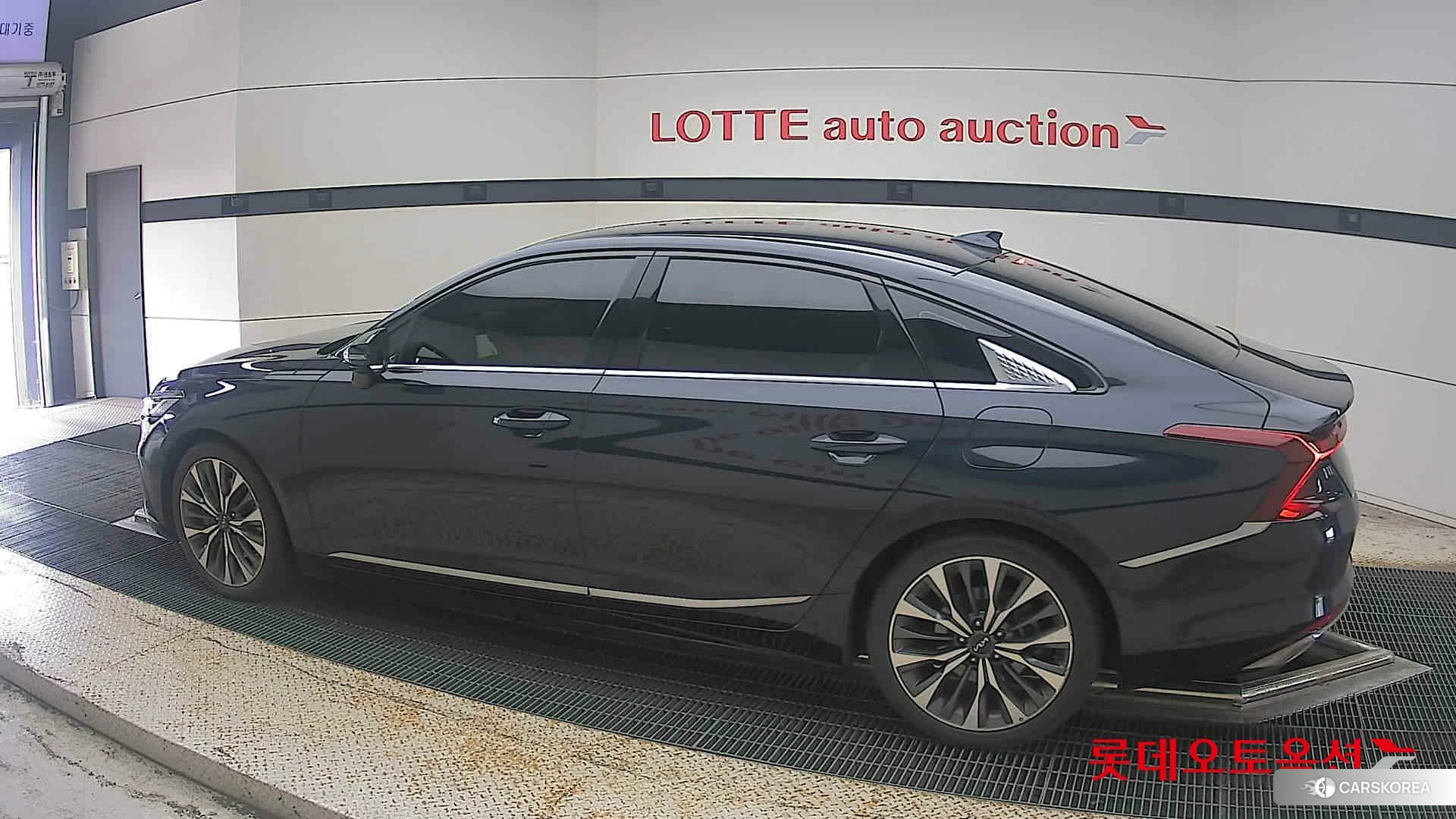 Kia K8 2023 Gravity Blue из Кореи, фото 2