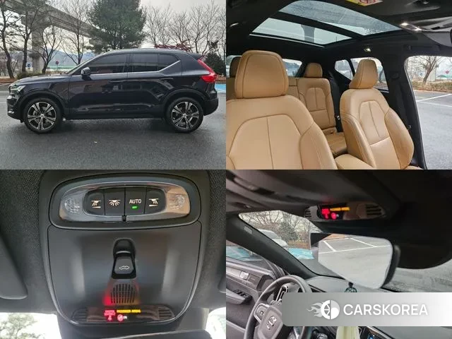 Volvo XC40 2021 Черный из Кореи, фото 2