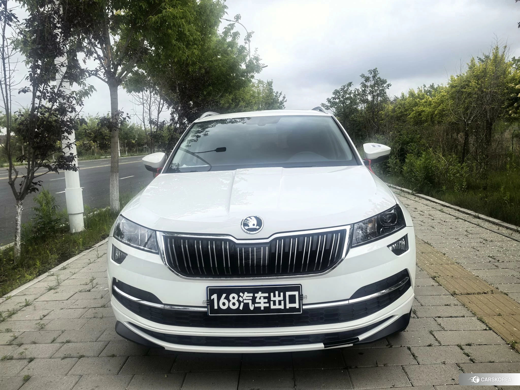 Skoda Karoq 2021 Белый из Китая, фото 2