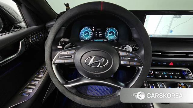 Hyundai The New Palisade 2023 Темно-зеленый из Кореи, фото 2