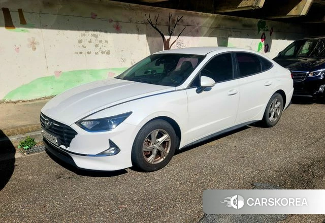 Hyundai Sonata (DN8) 2019 Белый из Кореи, фото 2