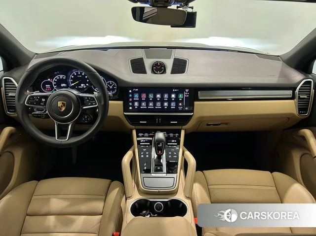 Porsche Cayenne (PO536) 2023 Черный из Кореи, фото 2