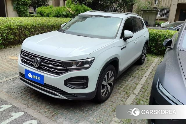 Volkswagen Tayron 2021 Белый из Китая, фото 2