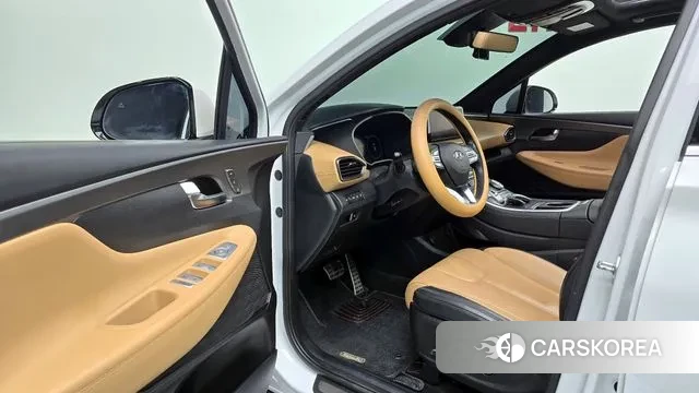 Hyundai The New Santa Fe 2021 Белый из Кореи, фото 2