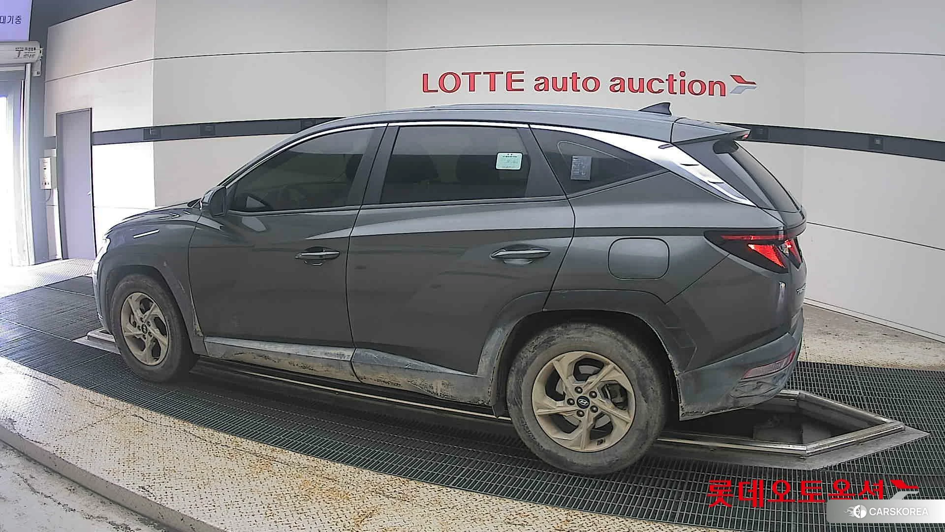Hyundai Tucson 2023 Amazon Grey Metallic из Кореи, фото 2