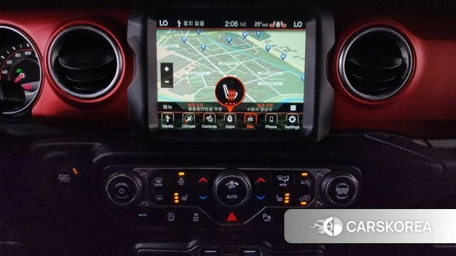 Jeep Wrangler (JL) 2021 Красный из Кореи, фото 3