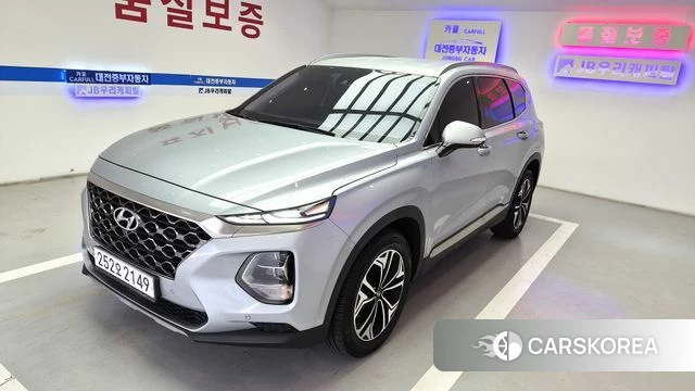 Hyundai Santa Fe TM 2018 Серебряный из Кореи, фото 2