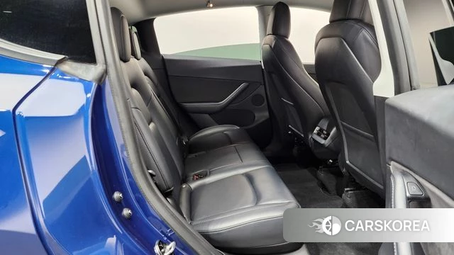 Tesla Model Y 2021 Синий из Кореи, фото 2