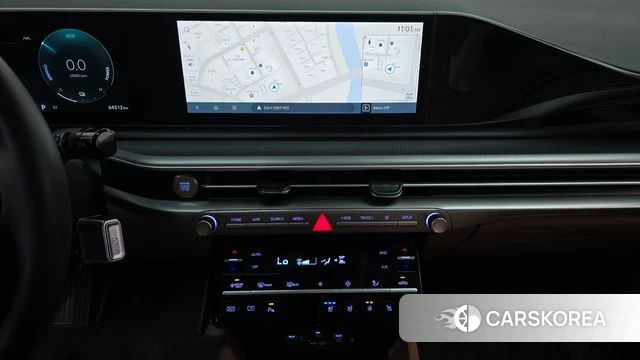 Hyundai Grandeur Hybrid (GN7) 2023 Черный из Кореи, фото 2