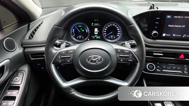 Hyundai Sonata Hybrid (DN8) 2022 Черный из Кореи, фото 2