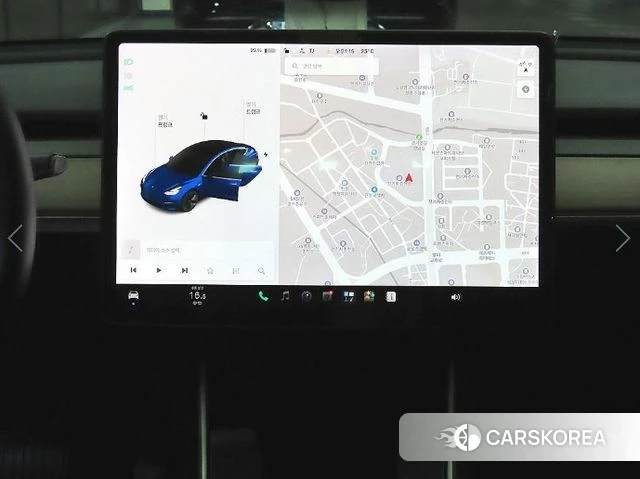 Tesla Model 3 2020 Синий из Кореи, фото 2
