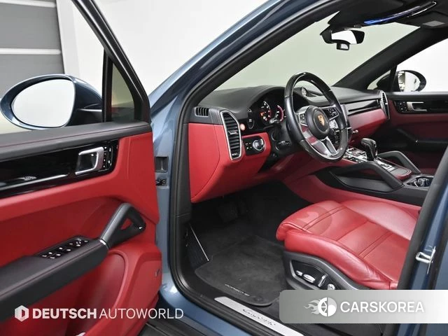 Porsche Cayenne (PO536) 2020 Синий из Кореи, фото 2