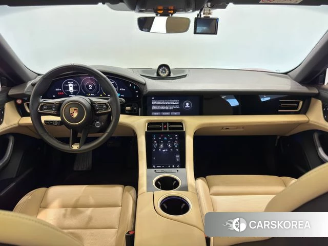 Porsche Taycan 2023 Красный из Кореи, фото 2