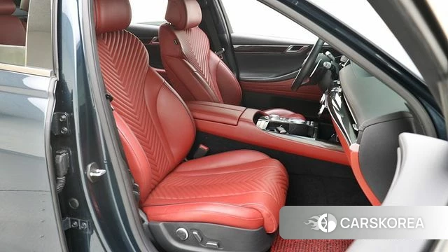 Genesis G80 (RG3) 2022 Темно-зеленый из Кореи, фото 2