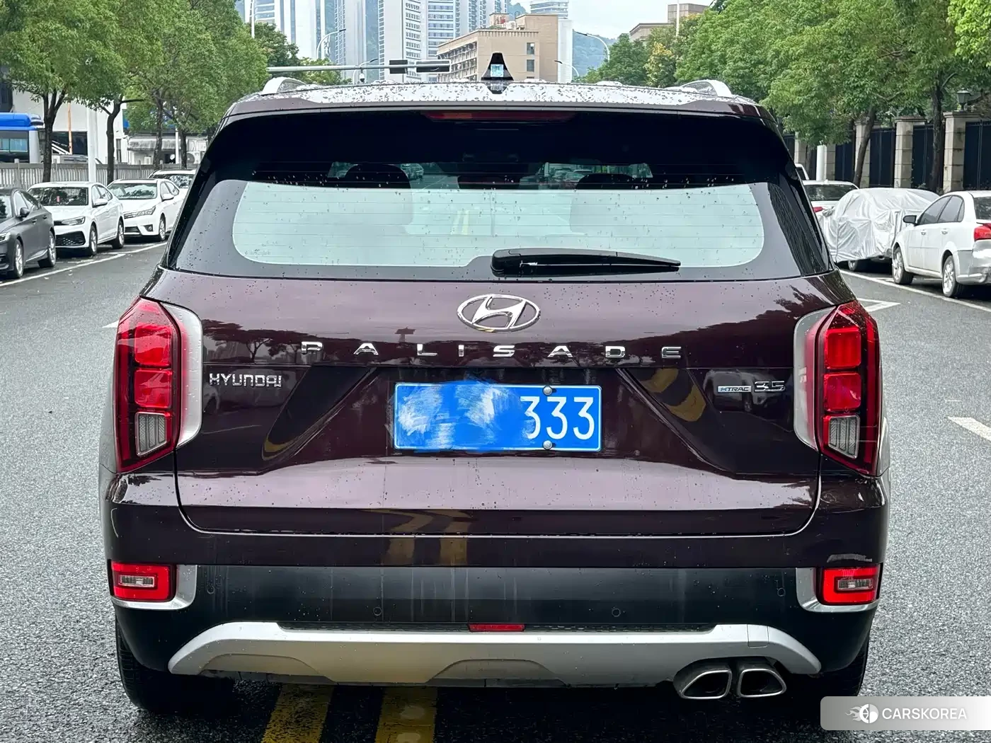 Hyundai Palisade 2022 Red/purple из Китая, фото 3