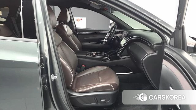 Hyundai Tucson (NX4) 2022 Темно-зеленый из Кореи, фото 2