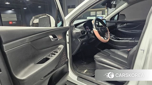 Hyundai The New Santa Fe 2022 Белый из Кореи, фото 2