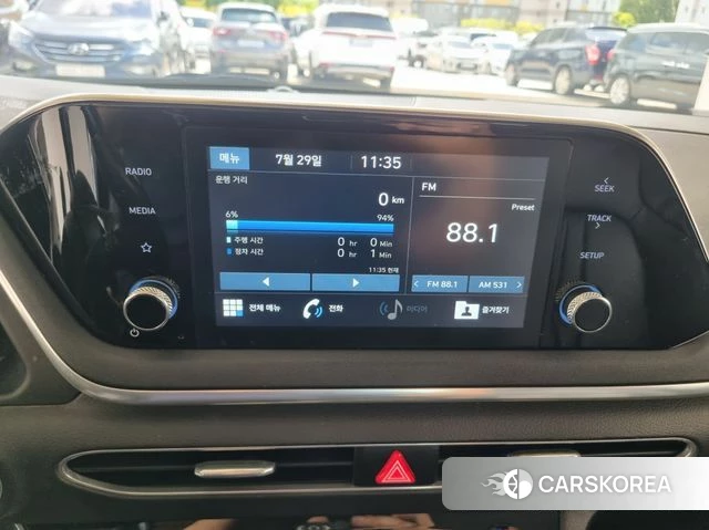 Hyundai Sonata (DN8) 2019 Белый из Кореи, фото 2