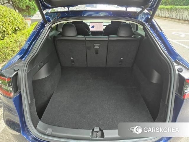 Tesla Model Y 2021 Синий из Кореи, фото 2