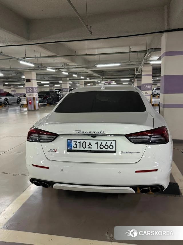 Maserati Quattroporte 2019 Белый из Кореи, фото 2