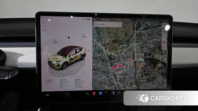 Tesla Model Y 2022 Белый из Кореи, фото 2