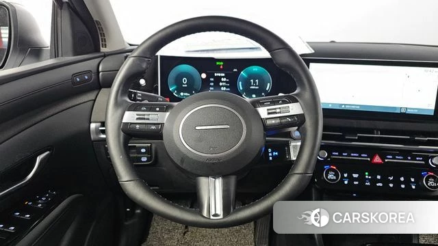 Hyundai The New Tucson Hybrid (NX4) 2024 Белый из Кореи, фото 2
