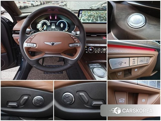 Genesis G80 (RG3) 2020 Синий из Кореи, фото 2