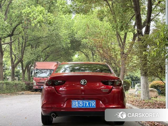 Mazda 3 2021 Красный из Китая, фото 2