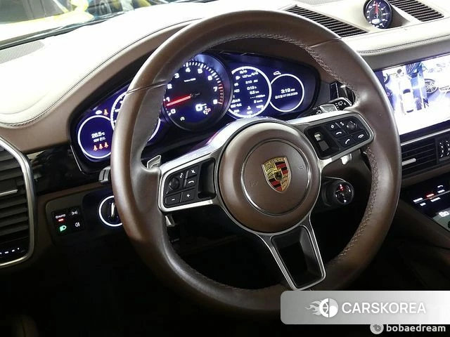 Porsche Cayenne (PO536) 2021 Черный из Кореи, фото 2