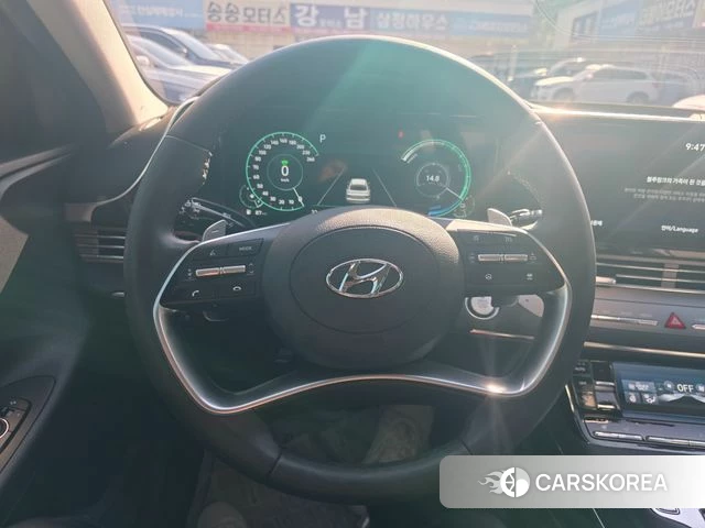 Hyundai The New Grandeur IG Hybrid 2022 Белый из Кореи, фото 2