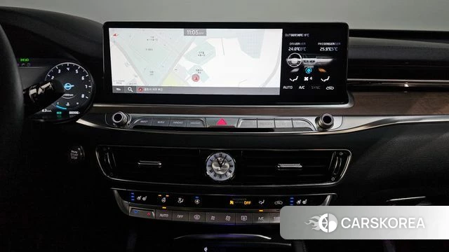 Kia The New K9 2nd generation 2021 Синий из Кореи, фото 2