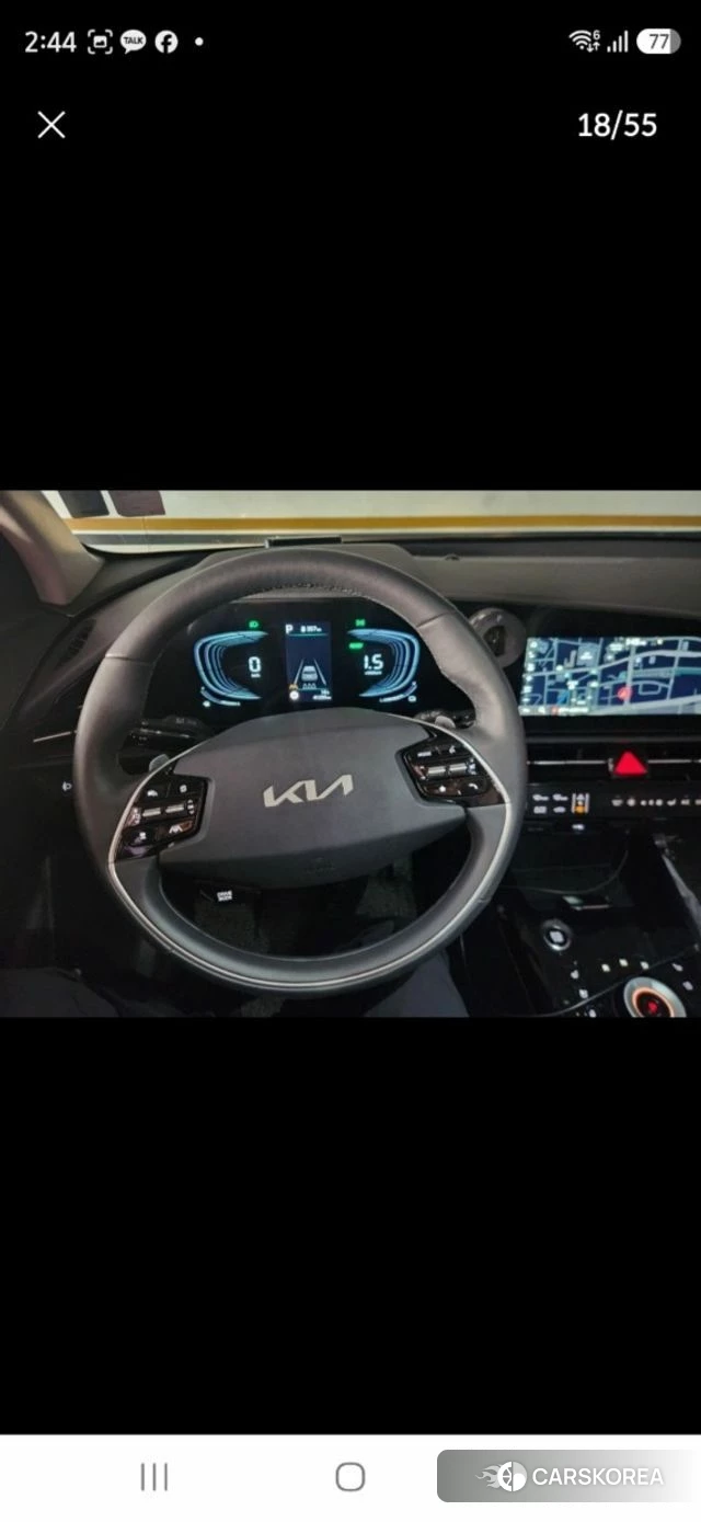 Kia Di Ol Nu Niro 2024 Серый из Кореи, фото 2