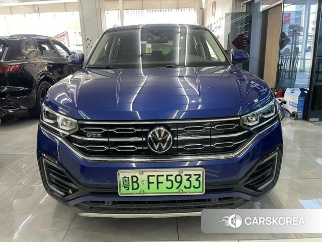 Volkswagen Tayron 2021 Синий из Китая, фото 2
