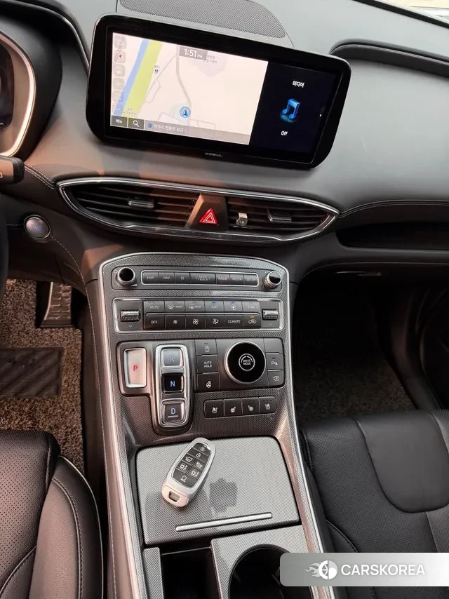 Hyundai The New Santa Fe 2021 Белый из Кореи, фото 2