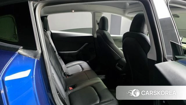 Tesla Model Y 2021 Синий из Кореи, фото 2
