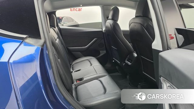 Tesla Model Y 2021 Синий из Кореи, фото 2
