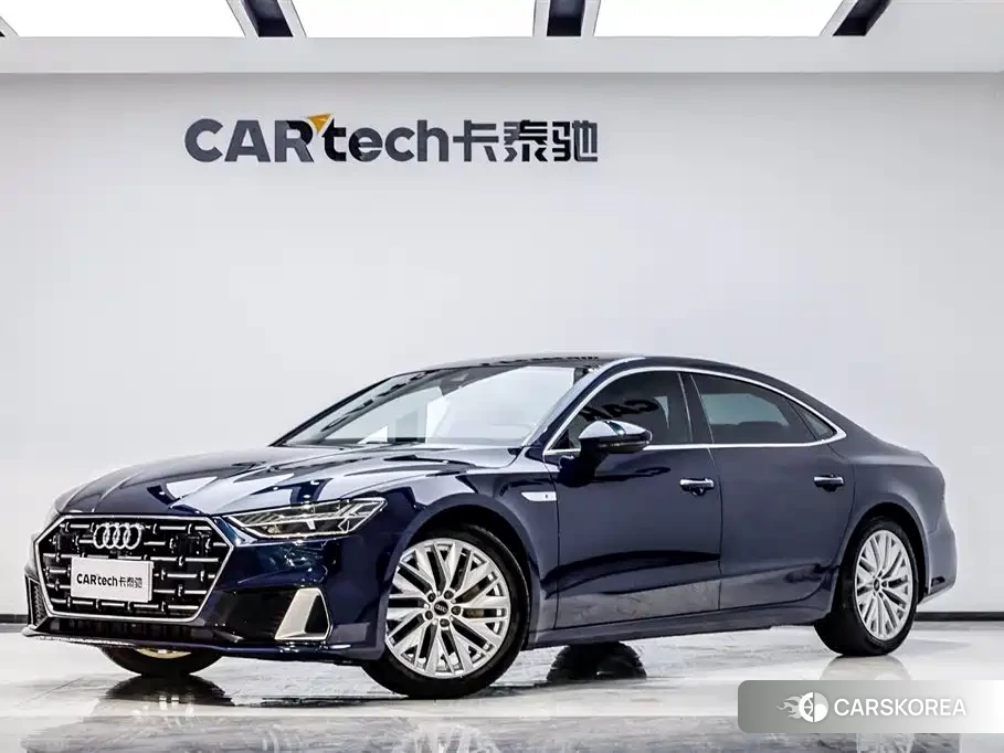 Audi A7L 2024 Синий из Китая, фото 3
