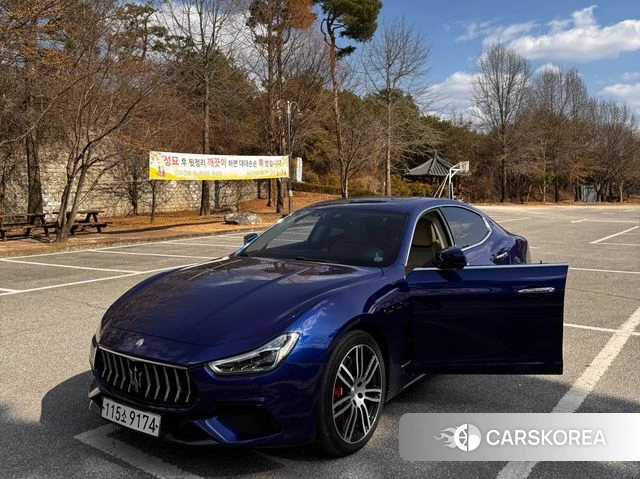 Maserati Ghibli 2020 Синий из Кореи, фото 2