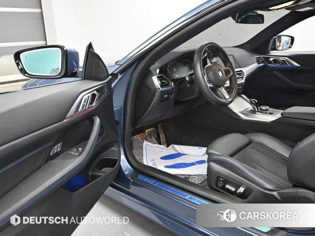 BMW 4 Series (G22) 2021 Синий из Кореи, фото 2