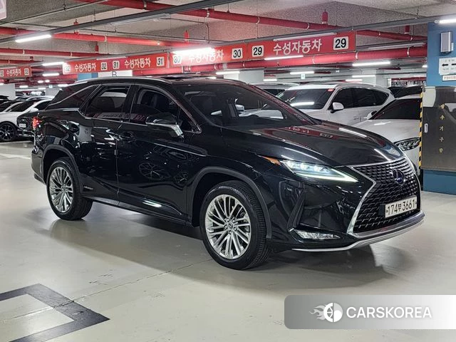 Lexus RX450hL 4th Generation 2020 Черный из Кореи, фото 2