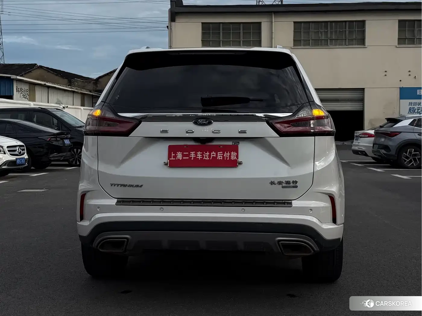 Ford Edge 2022 Белый из Китая, фото 2