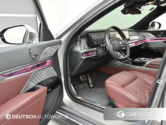 BMW 7 Series (G70) 2023 Серый из Кореи, фото 2