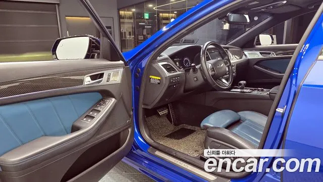 Genesis G80 2018 Синий из Кореи, фото 2
