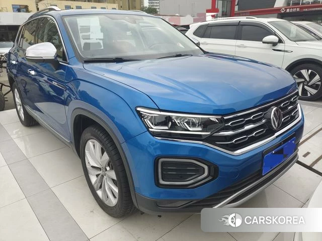 Volkswagen Tayron 2021 Синий из Китая, фото 2