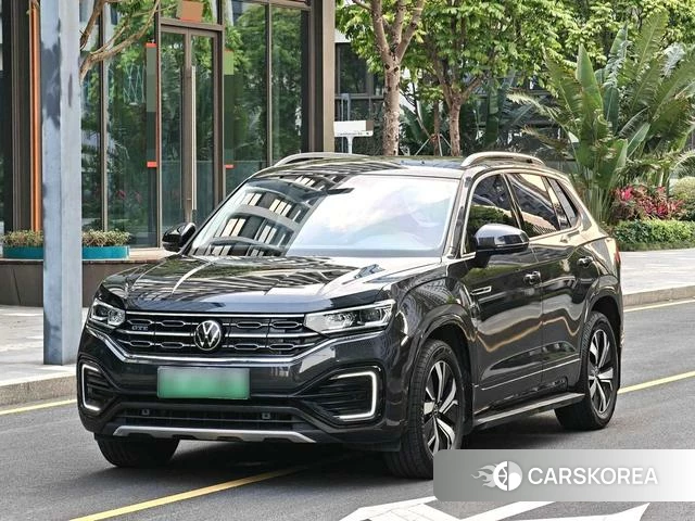 Volkswagen Tayron 2021 Темно-серый из Китая, фото 2