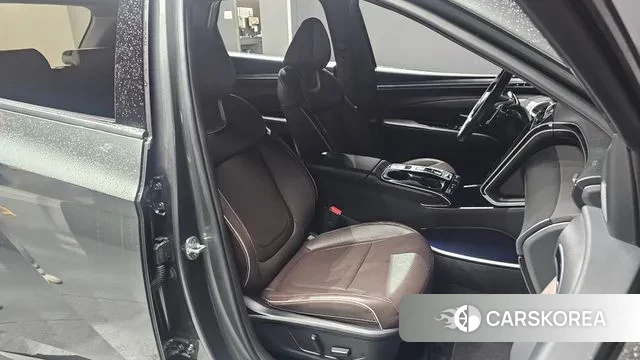 Hyundai Tucson Hybrid (NX4) 2022 Серый из Кореи, фото 2