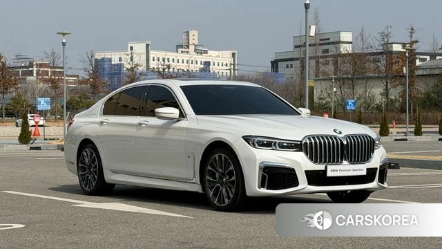 BMW 7 Series (G11) 2021 Белый из Кореи, фото 2