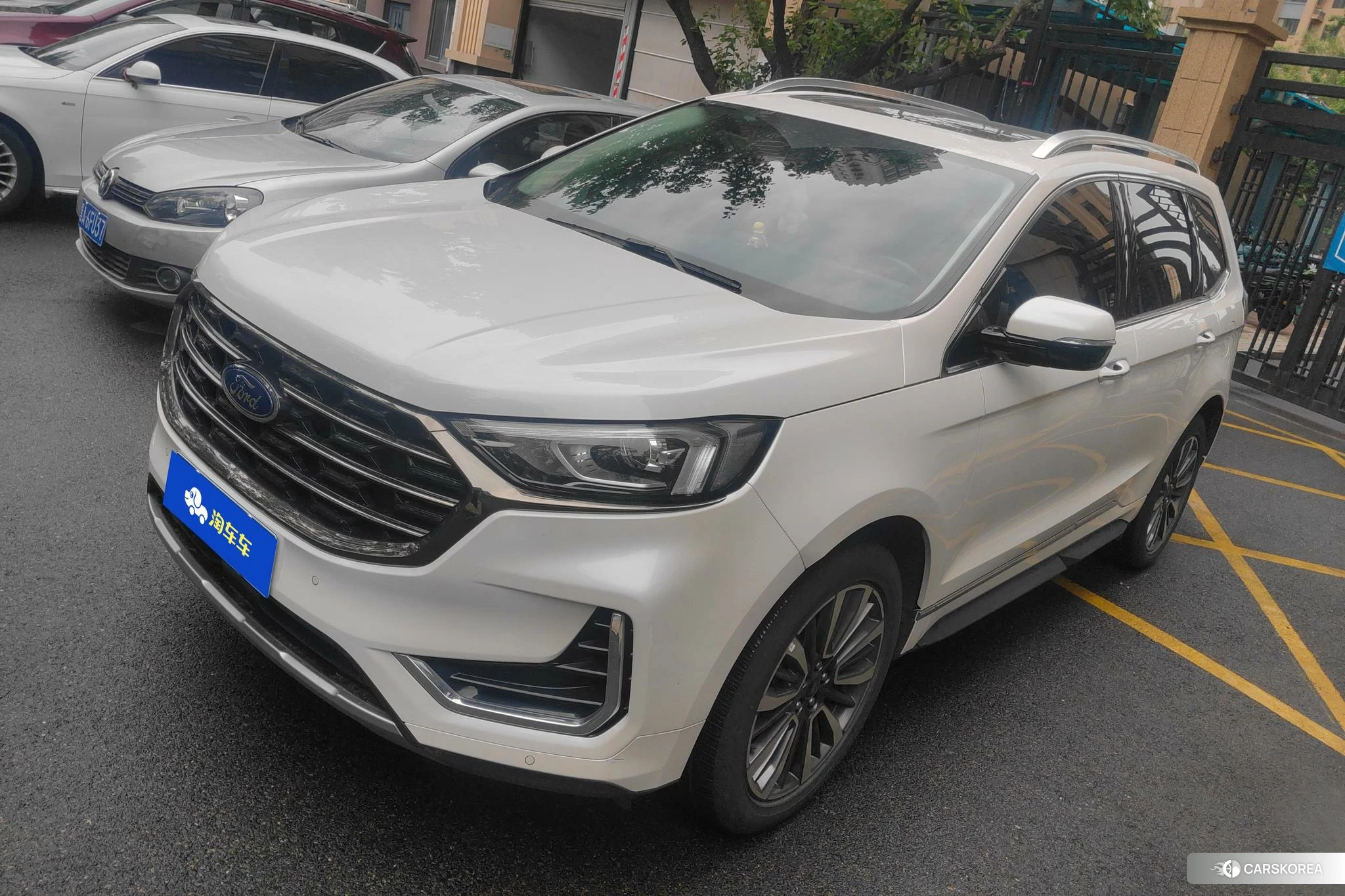 Ford Edge 2020 Белый из Китая, фото 2