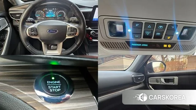 Ford Explorer 6th Generation 2021 Синий из Кореи, фото 2